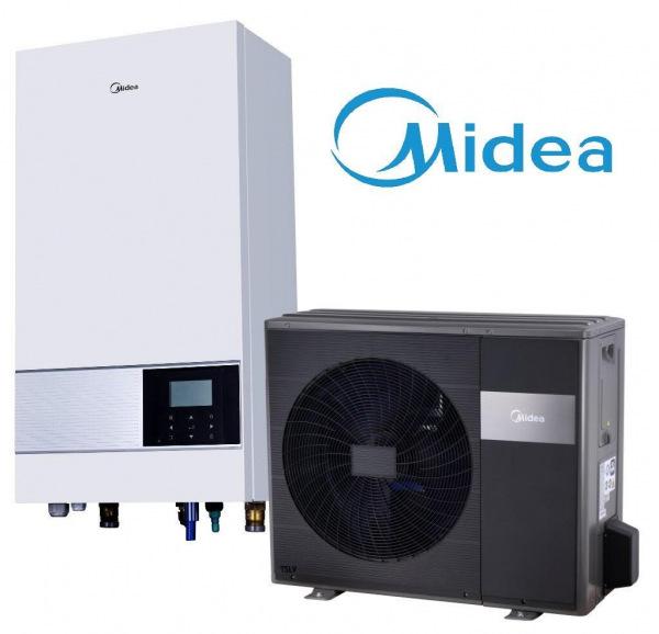 Термопомпа сплит Romstal Vision Midea 16kW 380V