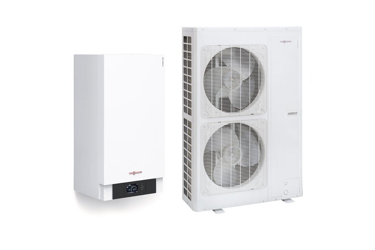 Термопомпа Viessmann Vitocal 100-S AWB-M-E-AC 101.A12, 12 kW, отопление, охлаждане и БГВ